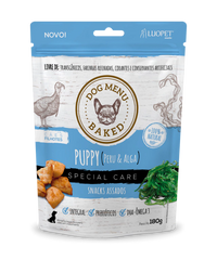 Biscoito Dog Menu Baked Puppy 180g — Para Filhotes em Crescimento
